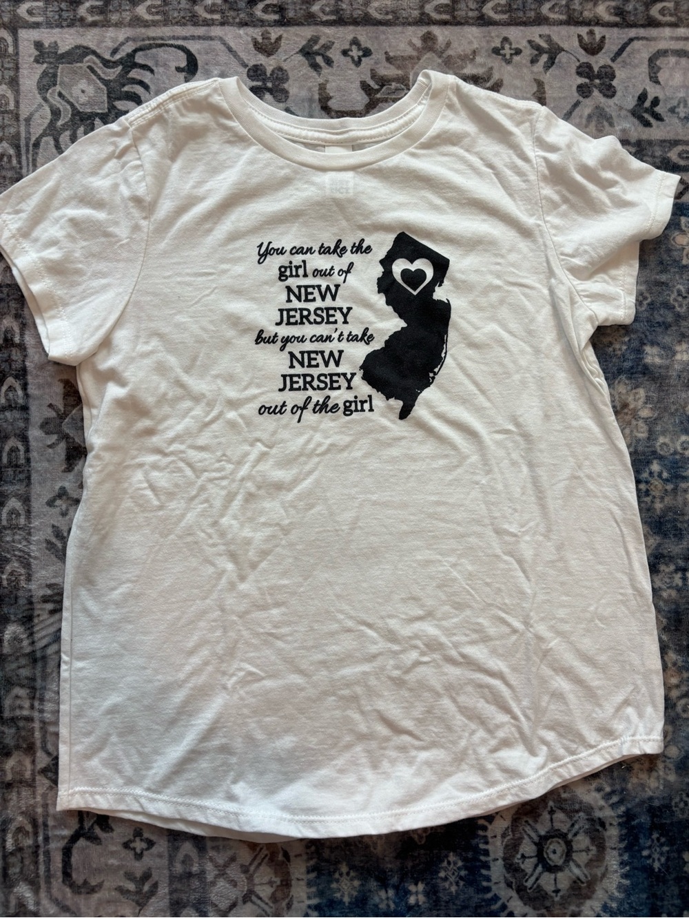 Girls' New Jersey Graphic Tee